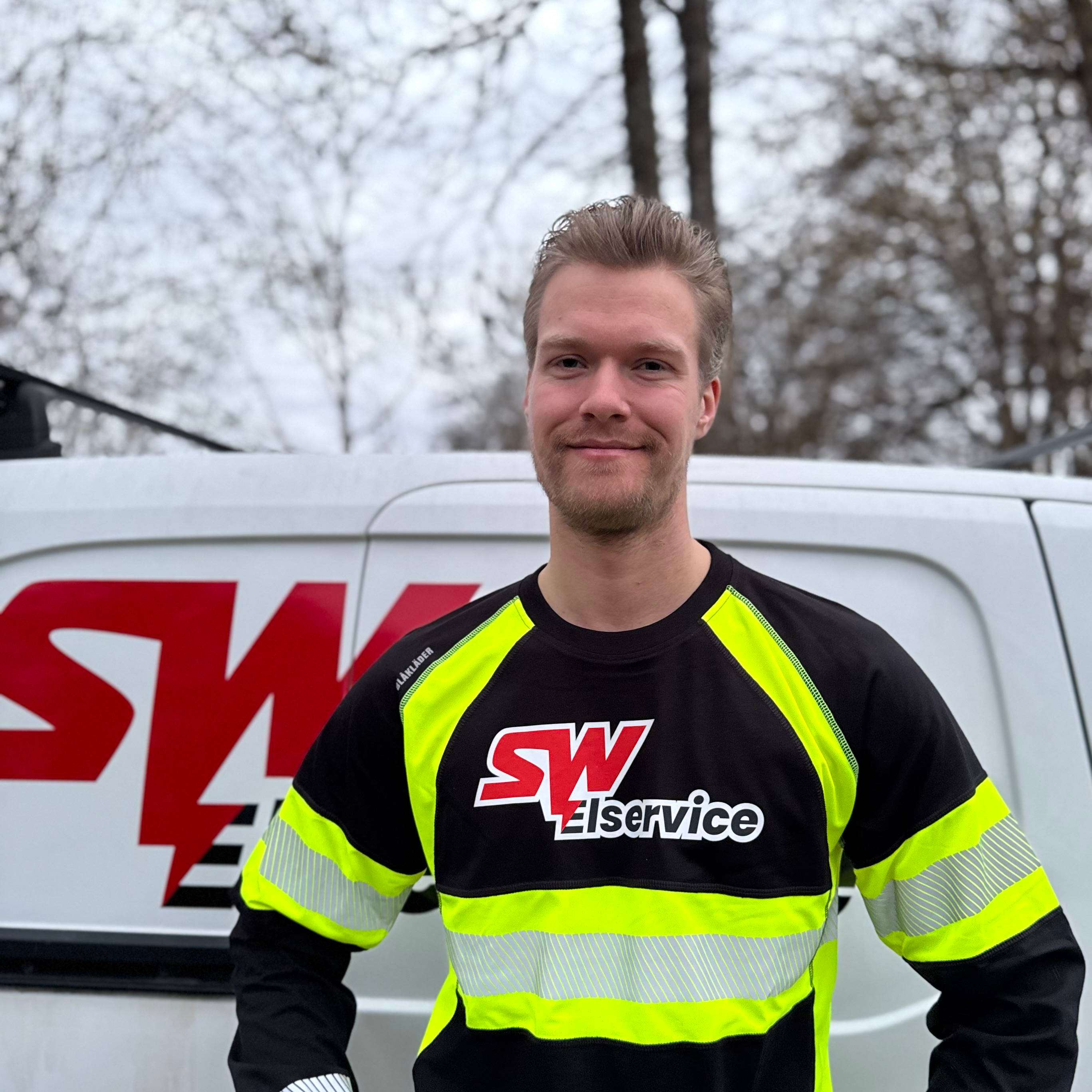 Porträtt av Hannes Strid Bomander